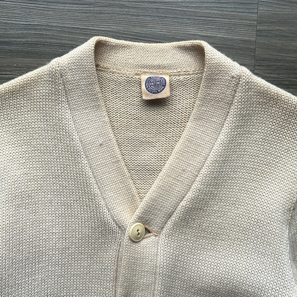 Vintage 50’s Varsity Cardigan - Picture 5 of 10
